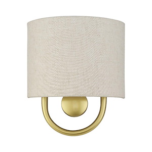 Stratton - 1 Light ADA Wall Sconce-10.5 Inches Tall and 9 Inches Wide - 1337589