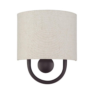 Stratton - 1 Light ADA Wall Sconce-10.5 Inches Tall and 9 Inches Wide