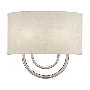 Stratton - 2 Light ADA Wall Sconce-11 Inches Tall and 13 Inches Wide - 1337590