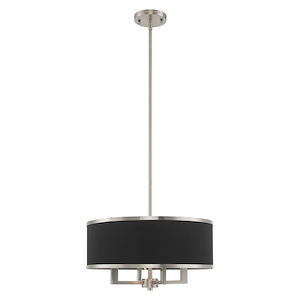 Park Ridge - 4 Light Pendant in New Traditional Style - 18 Inches wide by 18 Inches high