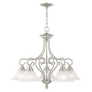 Coronado - 5 Light Chandelier in Traditional Style - 25.5 Inches wide by 23.25 Inches high