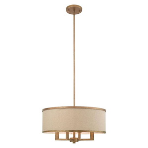 Park Ridge - 4 Light Chandelier in New Traditional Style - 18 Inches wide by 18 Inches high