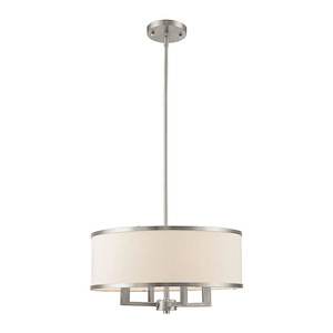 Park Ridge - 4 Light Pendant in New Traditional Style - 18 Inches wide by 18 Inches high