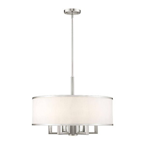 Park Ridge - 7 Light Pendant in New Traditional Style - 24 Inches wide by 20.25 Inches high