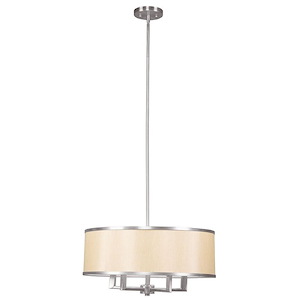 Park Ridge - 4 Light Chandelier in New Traditional Style - 18 Inches wide by 18 Inches high - 415409