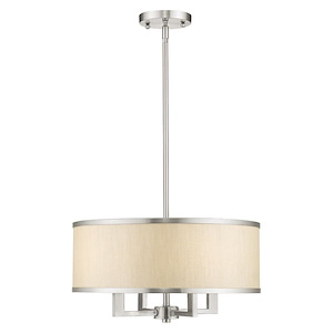 Park Ridge - 4 Light Chandelier in New Traditional Style - 18 Inches wide by 18 Inches high