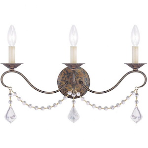 Chesterfield - 9 Light Foyer in French Country Style - 24 Inches wide by 43 Inches high