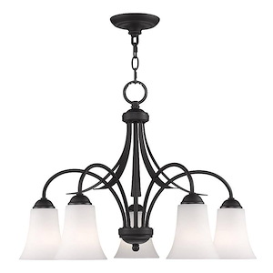 Ridgedale - 5 Light Chandelier in Traditional Style - 25.5 Inches wide by 17.75 Inches high - 374952