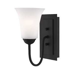 Ridgedale - 1 Light Wall Sconce in Traditional Style - 5.5 Inches wide by 10 Inches high - 374942