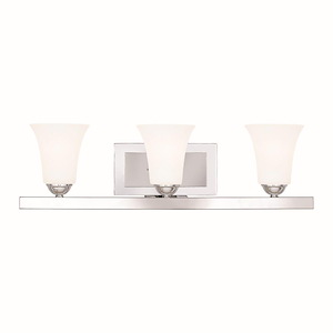 Ridgedale - 3 Light Bath Vanity in Traditional Style - 25.25 Inches wide by 7 Inches high - 540078