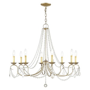 Pennington - 8 Light Chandelier in Traditional Style - 34 Inches wide by 28 Inches high - 1029805