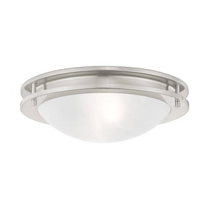 Ariel - 2 Light Flush Mount in Contemporary Style - 13 Inches wide by 4 Inches high