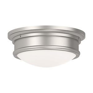 Astor - 2 Light Flush Mount in Coastal Style - 13 Inches wide by 5.5 Inches high - 1029812