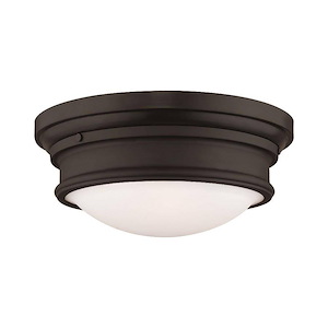 Astor - 3 Light Flush Mount in Coastal Style - 15.5 Inches wide by 6.5 Inches high