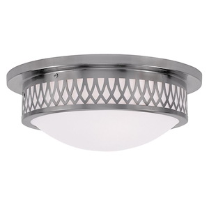 Westfield - 3 Light Flush Mount in Contemporary Style - 15 Inches wide by 5.75 Inches high - 1029816