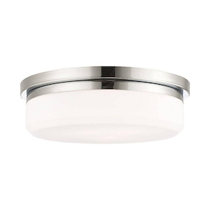 Stratus - 3 Light Flush Mount in Coastal Style - 15.5 Inches wide by 4.5 Inches high