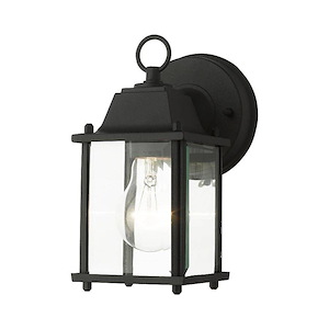 Hamilton - 1 Light Outdoor Wall Lantern in Traditional Style - 4.75 Inches wide by 8.5 Inches high