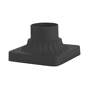 Outdoor Pier Mount Adaptor - 5.75 Inches wide by 3.5 Inches high