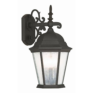 Hamilton - 3 Light Outdoor Wall Lantern in Traditional Style - 9.5 Inches wide by 18.5 Inches high