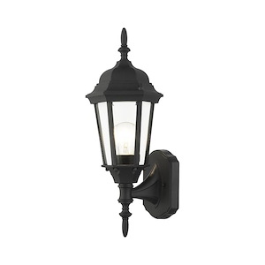 Hamilton - 1 Light Outdoor Wall Lantern in Traditional Style - 6.5 Inches wide by 17.25 Inches high