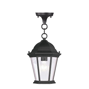 Hamilton - 1 Light Outdoor Post Top Lantern in Traditional Style - 8 Inches wide by 18 Inches high - 190251