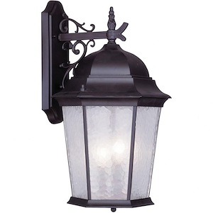 Hamilton - Three Light Exterior Lantern in Traditional Style - 9.5 Inches wide by 14 Inches high - 1220147