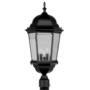 Hamilton - Three Light Exterior Lantern in Traditional Style - 12.5 Inches wide by 27 Inches high - 1220076