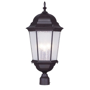 Hamilton - Three Light Exterior Lantern in Traditional Style - 12.5 Inches wide by 27 Inches high - 1220076
