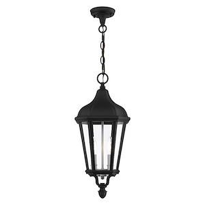 Morgan - 2 Light Outdoor Pendant Lantern in Traditional Style - 9 Inches wide by 20.5 Inches high - 614642
