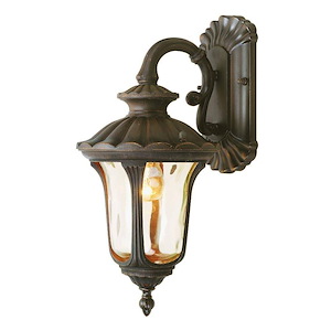 Oxford - 1 Light Outdoor Wall Lantern in Traditional Style - 7.25 Inches wide by 16.25 Inches high - 1220021
