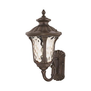 Oxford - 1 Light Outdoor Wall Lantern in Traditional Style - 9.5 Inches wide by 18 Inches high - 1220054