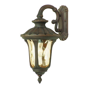 Oxford - 1 Light Outdoor Wall Lantern in Traditional Style - 9.5 Inches wide by 19 Inches high - 190231