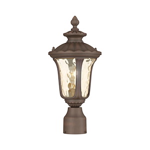 Oxford - 1 Light Outdoor Post Top Lantern in Traditional Style - 7.25 Inches wide by 15.5 Inches high - 375048