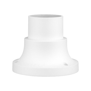 Accessory - Pier Mount Adapter In Contemporary Style-4.5 Inches Tall and 5.5 Inches Wide