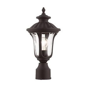 Oxford - 1 Light Outdoor Post Top Lantern in Traditional Style - 7.25 Inches wide by 15.5 Inches high - 375044