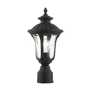 Oxford - 1 Light Outdoor Post Top Lantern in Style - 7.25 Inches wide by 15.5 Inches high