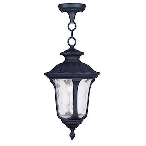 Oxford - One Light Outdoor Hanging Lantern in Traditional Style - 7.25 Inches wide by 14 Inches high