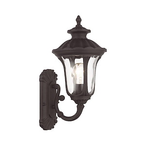 Oxford - One Light Outdoor Wall Lantern in Traditional Style - 7.25 Inches wide by 15.5 Inches high