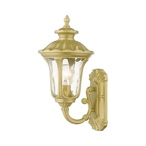 Oxford - 1 Light Outdoor Small Wall Lantern-14.5 Inches Tall and 7.25 Inches Wide - 1292264
