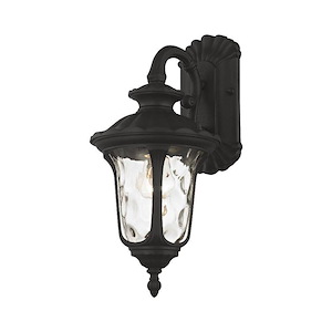 Oxford - 1 Light Outdoor Wall Lantern in Traditional Style - 7.25 Inches wide by 16.25 Inches high