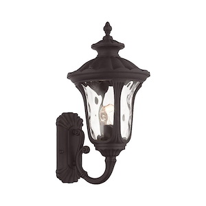 Oxford - One Light Outdoor Wall Lantern in Traditional Style - 9.5 Inches wide by 18 Inches high - 397278