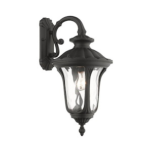 Oxford - 1 Light Outdoor Wall Lantern in Traditional Style - 9.5 Inches wide by 19 Inches high - 397276
