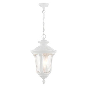 Oxford - 3 Light Outdoor Pendant Lantern in Traditional Style - 11 Inches wide by 20.5 Inches high
