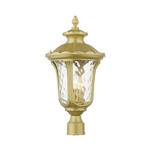 Oxford - 3 Light Outdoor Large Post Top Lantern-21.5 Inches Tall and 11 Inches Wide