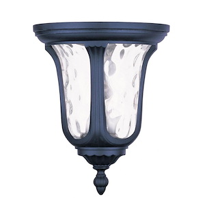 Oxford - Two Light Outdoor Flush Mount
