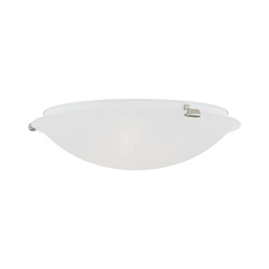 Oasis - 4 Light Flush Mount in Contemporary Style - 20.5 Inches wide by 5.5 Inches high - 415482
