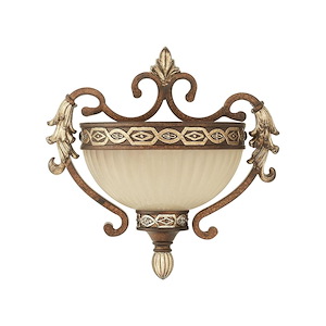 Seville - 1 Light Wall Sconce in French Country Style - 10.25 Inches wide by 10.75 Inches high - 190481