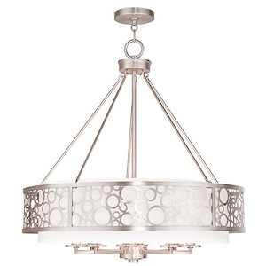 Avalon - 6 Light Chandelier in Traditional Style - 22 Inches wide by 24 Inches high
