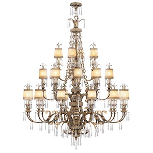 La Bella - Twenty-Four Light Chandelier - 60 Inches wide by 76 Inches high - 415553