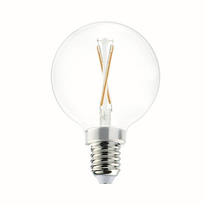 2W E12 Candelabra Base G16.5 Globe Filament Graphene LED Replacement Lamp (Pack of 10)